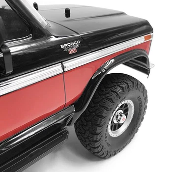 1/10 rc vikšriniai modelio automobilių metalo spalvinga logotipą, 1:10 mastelis traxxas trx4 BRONCO nuotolinio valdymo žaislai sunkvežimis