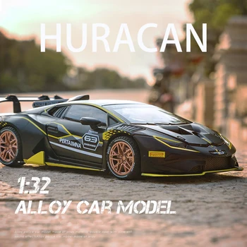 1:32 Lamborghini HURACAN ST EVO Sportinis Automobilis Lydinio Automobilio modelį Diecasts & Žaislinės Transporto priemonės Automobilio Modelį Modeliu Kolekcija