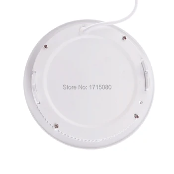 10 vnt./daug Storis 24W LED panel šviesos 300* 300mm apvalus Įleidžiamas LED lubų šviesos natūralus baltas vienodo apšvietimo lempos Per DHL