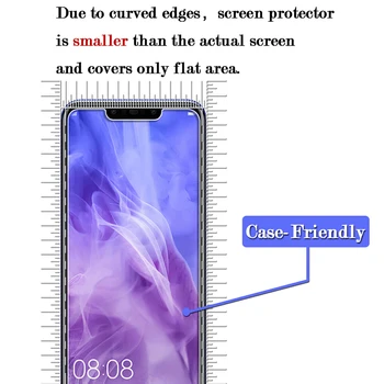 10vnt 2.5 D Grūdinto Stiklo Apsaugas Huawei Y9 Y7 Pro Prime P Smart Plus 2019 Mėgautis 9 9E 9S Screen Protector, Skydas Guard Filmas