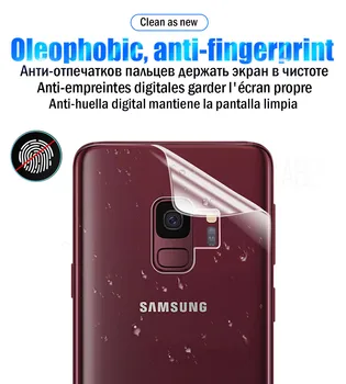 10VNT Atgal Hidrogelio Plėvelės Samsung Galaxy A50 A70 A51 A71 S10 S8 S9 Plus Screen Protector For Samsung S10e 10 Pastaba Pro