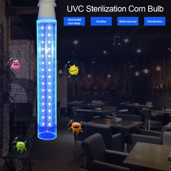 16W UV Baktericidinė Lempa Dezinfekcijai Lempos Nešiojamą Sterilizacija uv-C LED Kukurūzų, Šviesos, Home Office Mokykla Valymas