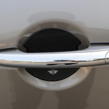 2 Vnt Automobilių durų bowl gynėjas lipdukai VIENAS MINI Cooper S F54 F55 F56 F60 r55 toksiškas gyvūnijai R56 R60 Anti-nagų nulio Išoriniai Priedai