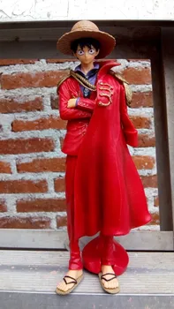 20-metį Vienas Gabalas POP Galutinis Karaliaus Raudonas Apsiaustas Luffy Veiksmų Skaičius, Sanji Zoro CP Kolekcines Modelis Žaislas
