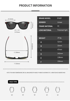 2020 Karšto prabangos Prekės ženklo Dizainas Klasikinis, Poliarizuota Akiniai nuo saulės UV400 Vyrų, Moterų Vairavimo Kelionės 4195 Saulės Akiniai oculos Gafas G15 vyras