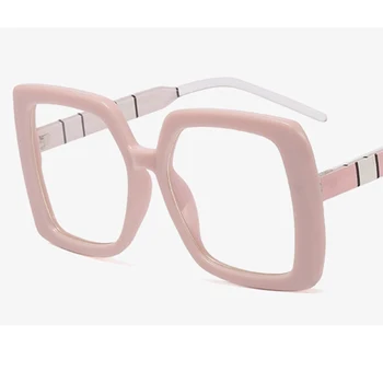 2020 m. Derliaus Aikštė akiniai Negabaritinių Akiniai nuo saulės Moterų mados Prekės ženklo dizaineris Didelis rėmas Gradientas Objektyvas Saulės akiniai Moteris