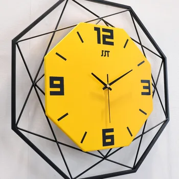 2020 m. Šiaurės šalių mados laikrodis sieninis laikrodis kambarį kūrybos laikrodis buitinių metalo apdaila kvarcinis laikrodis skaitmeninis sieninis laikrodis