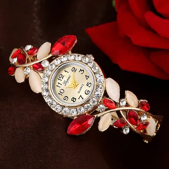 2020 Moterų Laikrodžiai Prabangus Diamond Rose Gold Moteriški Rankiniai Laikrodžiai Gėlių Moterų Apyrankės Žiūrėti Moterų Laikrodis Relogio Feminino