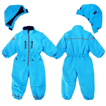 2020 nauja vaikų jumpsuit slidinėjimo kostiumas žiemos medvilnės drabužius 4-10 metų amžiaus berniukai ir mergaitės drabužiai.