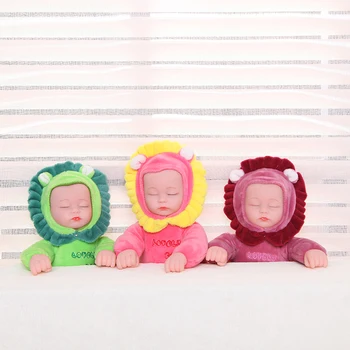 25CM Triušis Lėlės, Žaislai Mergaitėms Gyvūnų Minkštas Pliušinis Lėlės Minkšto Silikono Reborn Baby Doll Mielas Liūtas Žaislas Vaikams, Gimtadienio Dovanos