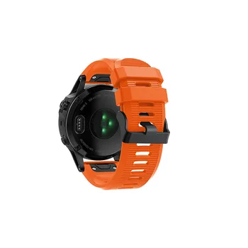 26MM Riešo dirželis, Garmin Fenix 5X Plius silikono juostos Garmin Fenix 3 HR Sporto Pakeitimo Greitai išleisti Lengvai Tilptų watchband