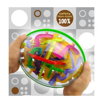 3D Puzzle Magija Labirintas Kamuolys 299 lygio perplexus stebuklinga intelektas Marmuro Puzzle Žaidimas IQ Balansas Švietimo žaislai Vaikams,4 stilius