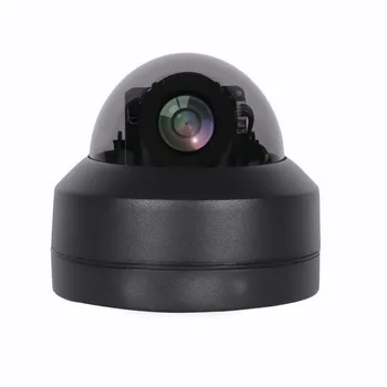 5.0 Megapikselių IP PTZ Kamera Lauko Pan Tilt 2.8-12mm Optinis Priartinimas Black Metalo Mini PTZ POE Judesio Aptikimo IP Saugumo Kameros