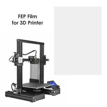 5vnt 200x140mm FEP Filmų 0,1 mm Storio, už SLA DLP LCD 3D Spausdintuvu Priedai Fotonų Dervos UV 3D Spausdintuvai Impresora