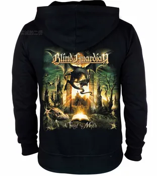 6 rūšių Drakonas Blind Guardian Medvilnės Roko hoodies shell striukė su Užtrauktuku prekės Palaidinukė punk mirties sunkiųjų metalų sudadera tracksuit
