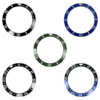 9Colors Žiūrėti Bezel Žiedas Keraminės Medžiagos Linijos Bezel Įterpti Žiedas Pakeisti Dalį 40mm Rolex GMT Žiūrėti Priedai