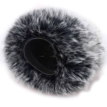 ABHU-Mikrofonas Furry Priekinio stiklo - Mic Vėjo Padengti Kailiai Filtrą, Kaip Putomis Padengti Blue Yeti