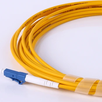 AMPCOM SC, LC Fiber Patch Cable Simplex 9/125 SC/UPC LC/UPC Singlemode Jumper Vienos rūšies Patch-Cord sc/lc SMF