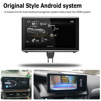 Android 9.0 4+64 Audi A7 4G8 2010~2017 MMI GPS Jutiklinį Ekraną, Multimedijos Grotuvas Stereo Autoradio Navigacijos Originalų Stilių