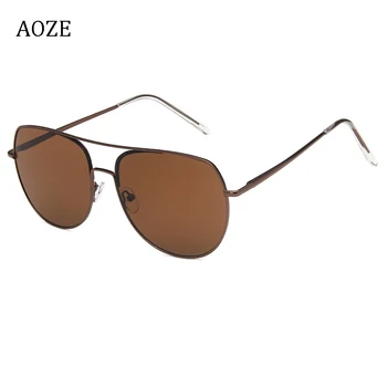 AOZE Metalo dvigubo spindulio rupūžė akiniai nuo saulės 2020 naujas Joker Europoje retro akiniai nuo saulės 0397 akiniai nuo saulės, pavasario kojos oculos de sol UV400