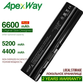 ApexWay 6 ląstelių laptopo baterija HP Pavilion DV4 DV6 DV5 DV6T G50 G61 Para HP Compaq Presario CQ50 CQ70 CQ71 CQ60 CQ61 CQ45