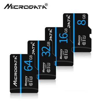Atminties Kortelės 128GB 64GB 32GB 16GB 8GB micro SDXC Klasė 10 UHS-I 