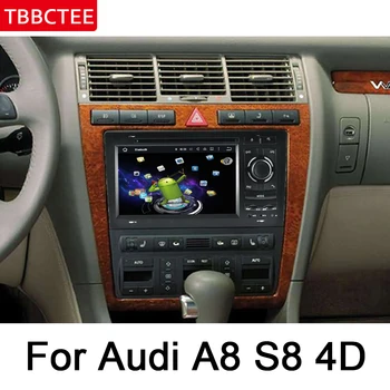 Audi A8 S8 4D 1994~2003 MMI Multimedijos Grotuvo HD IPS Ekranas DSP Stereo 