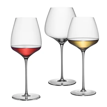 Aukštos kokybės Krištolo Burgundy red wine goblet Šampano Goblet Burbulas Vyno Tulpių Kokteilis Vestuves Stiklo Taurės drinkware