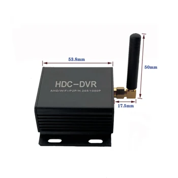Automobilio Galinio vaizdo GC2053 1080P HAINAUT/TVI/CVI Vandeniui Miniatiūrinės vaizdo Kameros HDC DVR Wifi Mobile DVR P2P Onvif H. 265 CCTV Sistema, DVR Rinkiniai