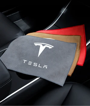Automobilių Mikropluošto Rankšluostis Plauti Audiniu Tesla Model 3 S X Y Auto Valymo Durų Langų Priežiūros Stiprios Vandens Absorbentas Koralų Vilnos Suede