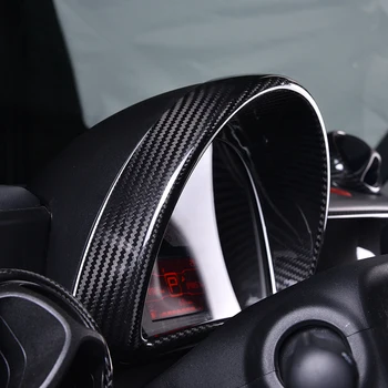 Automobilių tachometras, prietaisų skydelis anglies pluošto apdaila Mercedes Naujas Smart 453 Fortwo Forfour automobilio stilius modifikuoti priedai