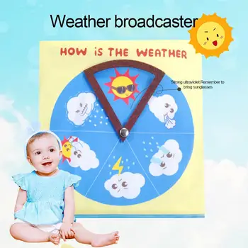 Bamblys Valdybos Žaislas Montessori Žaislas Kūdikiui Medžiaga Knyga Baby Soft Veikla, Knygų, Švietimo Žaislas Kūdikiams, Kūdikių Žaislai, Kelionės