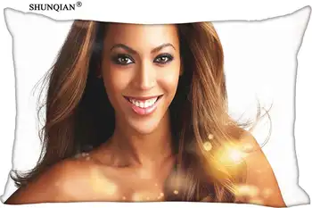 Beyonce Pagalvės užvalkalą (Dviejų pusių) Aukštos Kokybės Užsakymą Užtrauktuku Stačiakampio minkšta Pagalvėlė padengti Geriausia dovana
