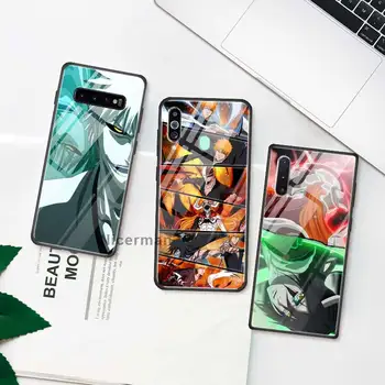 Bleach Anime Stiklo Atveju, Samsung Galaxy S20 FE S10 5G S10e S9 Plus S8 20 Pastaba Ultra 10 Lite 9 Telefono Coque Fundas Apima