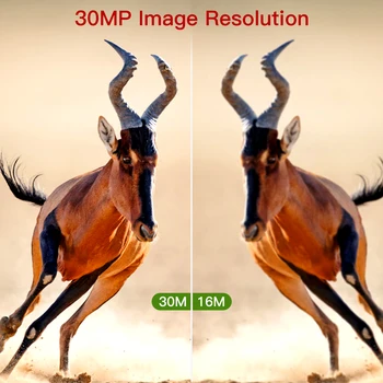 Boblov 1080p 30MP šiluminė kamera medžioklės Ūkių Namų Skautų Naktinio Matymo Spąstus 0.3 s Sukelti takas Laukinės gamtos vaizdo Kameromis