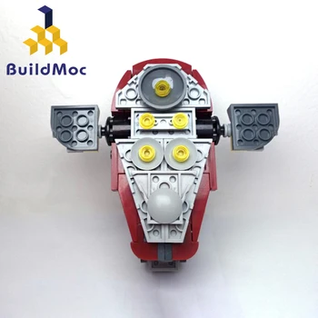 BuildMOC 20373 Kosmoso Karai Visatos Naujas Vergas aš Modelio Blokai Puikių Dovanų Rinkiniai Playset Rinkinys Dovanos Suderinama su 75060