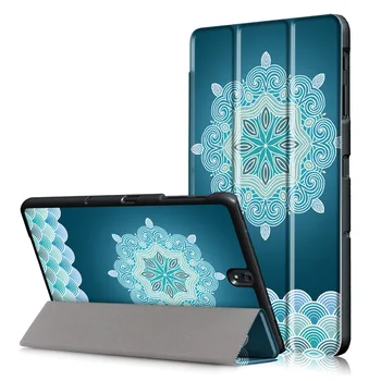 Cover case For Samsung Galaxy Tab S3 9.7 Slim Stovėti PU atveju Tab S3 T820 T825 Apsauginis dangtelis + Screen Protector + touch pen