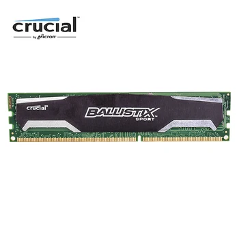 Crucial Ballistix Sport DDR3 8G 1 600MHZ 1,5 V CL9 240pin PC3-12800 Darbalaukio Atminties RAM DIMM