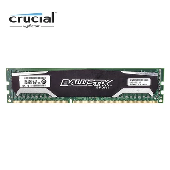 Crucial Ballistix Sport DDR3 8G 1 600MHZ 1,5 V CL9 240pin PC3-12800 Darbalaukio Atminties RAM DIMM