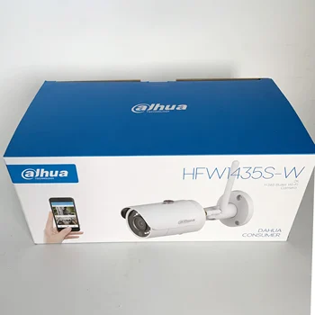 Dahua 4MP IP vaizdo Kamera IPC-HFW1435S-W WIFI IR30M IP67 4MP IR Mini-Bullet 
