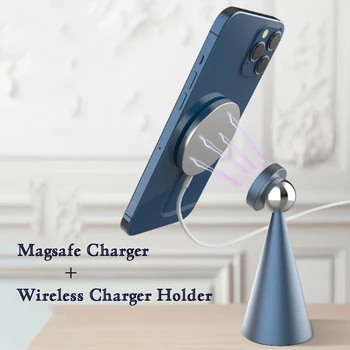 Darbalaukio Magnetinio Telefono Stovas & Laikikliai Apple Magsafe 