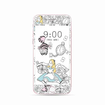 Disney 2021 Princesė Animacinių filmų Grūdintas Stiklas Iphone 6 6S 7 8 Screen Protector Apsauginė Plėvelė Iphone 6 6S 7 8 Plius