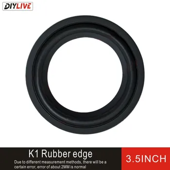 DIYLIVE 3,5 colių žemų dažnių garsiakalbį, remontas, aksesuarai, guminiai šoniniai veidrodėliai žiedas žemų dažnių garsiakalbis (83 ~ 85mm) 3.5 K1 76B