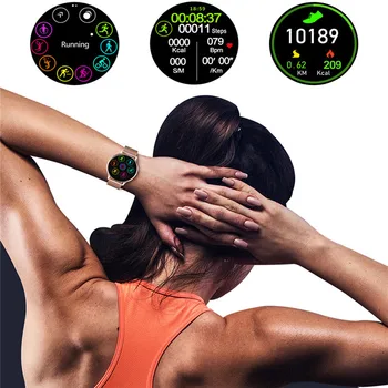 DT88 Pro Smart Watch Vyrai Moterys Smartwatch Apyrankę Fitneso Aktyvumo Seklys Nešiojami Įrenginiai Vandeniui Širdies ritmo Monitorius Grupė