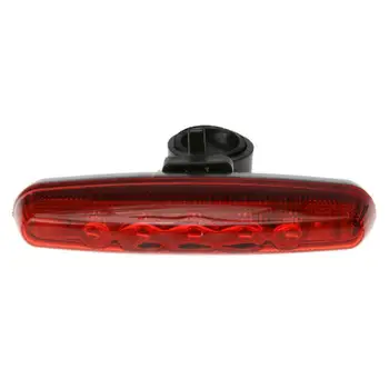Dviratis Dviračio Žibintas užpakalinis žibintas atsparus Vandeniui 5 LED Raudonos Uodegos Šviesos Itin Ryškus Įspėjimo Dviračių Nešiojamų Šviesos USB Įkrovimo Lemputė