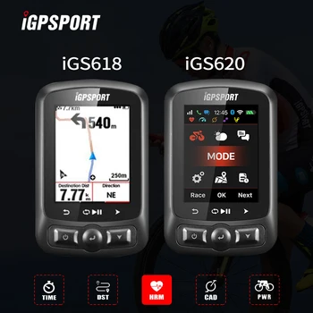 Dviračių Kompiuterio iGPSPORT iGS618 iGS620 GPS Tracker Dviratį Navigacijos Spidometras IPX7 3000 Valandų Duomenų Spalvotas Ekranas Hodometro rodmens