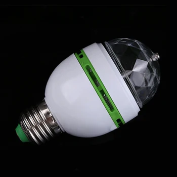 E27 LED RGB Sukasi Lemputė Šviesos Žaislai Vaikams Gimtadienio Spalvinga Lempos Apdaila Naujovė Vaikai Šviesos Žaislas