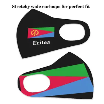 Eritrėja Vėliava Ir Pavadinimas Mielas veido kaukė mados mascarillas con filtro estampadas Ne anti-virus Medvilnės Veido, Burnos Kaukę