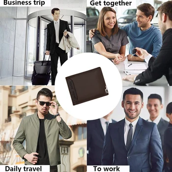 FACTOO vyriškos piniginės, odinės mažas maišelis kortelės, piniginės monetos rankinėje nuotrauka mados atsitiktinis verslo krepšys