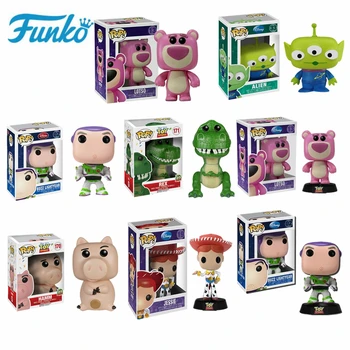 FUNKO POP Toy Story Buzz Lightyear Jessie Lotso Hamm Rex Svetimų Veiksmų Skaičius, Žaislų Kolekcijos Modelis Vaikams, Gimtadienio, Kalėdų Dovana